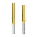 4pc 2" Cutting Dual Edge 2 Flute Straight Shank Flush Trim Router Bit Cutter
