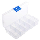 Fishing Lures Hook Bait Plastic Storage Box Adjustable Case Tackle Accessory