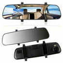 Car 1080P HD 2.7in Rearview Mirror LCD Dash Cam DVR Camera Video Rear View