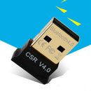 USB Bluetooth V4.0 CSR Wireless Mini Dongle Adapter For Windows 7/8/10 PC Laptop