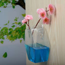 Hanging Glass Vase Flower Planter Pot Terrarium Container Home Garden Decor M4N2