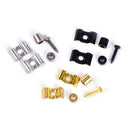 1Set String Tree Guide Retainer for Electric Guitar Bass Replacement Parts-Black