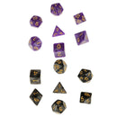14x Acrylic 16mm Polyhedral Dices Set For D&D Table