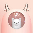300ML Cute Pet Ultrasonic Air Humidifier Aroma Essential Oil Diffuser for H