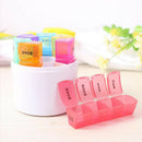 7 Day Style Pill Medicine Kit Tablet Pillbox Dispenser Organizer Case Pill