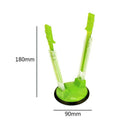 4X(2 Piece Baggy Rack Hands-Free Clip Food Storage Freezer Baggy Holder,BagT6Y2)