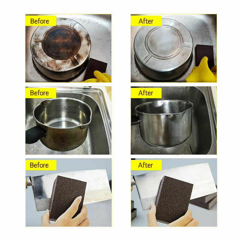 5Pcs Nano Emery Multifunction Magic Cleaning Sponge Eraser Cleaner Pad Foam new