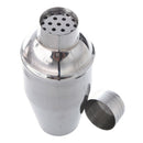 Stainless Steel Cocktail Bartender Shaker Drink Mixer Bar Set Kit - 250ml