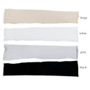 Fashion Women's Arm Warmer Cotton Long Fingerless Gloves Mitten (Grey)