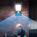 Outdoor Waterproof Solar Street Light Human Body Sensor Wall Lamp (128COB)