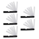 Set of 5 Foldable Fan Reduction Scale Ruler with 6 Blades for Engineering