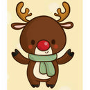 Christmas deer Metal Cutting Dies Stencil Scrapbooking Album Card Craft  OZ