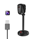 Plug and Play USB Microphone Studio Condenser Recording Podcast Desktop PC Mic