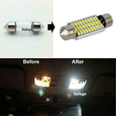 1x Festoon 41mm LED Dome Light Bulbs 30 SMD 3014 license Plate S4V5