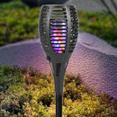 33LED Solar Torch Light Landscape Lawn Lamp Decor for Outdoor Lighting (B)