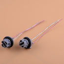 2pcs T20 7440 W3X16D W21W Female Socket Wiring Harness Backup Turn Signal Light