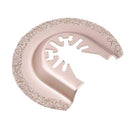 64mm 1pc Half Circle Diamond Quick Release Oscillating Saw Blade DIY Tool