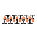 10pcs Hose Garden Home Misting Micro Adjustable Flow Dripper Spray Nozzle New