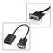 1PCS VGA Male to HDMI Female Adapter Cable Output USB Audio Video Conve KZH