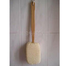 Natural Sisal-Long Handle Brush Shower Sponge Spa Scrub Bath Scrubber