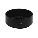 58mm Tele Telephoto Metal Lens Hood Screw-in For DSLR Canon Nikon Sony Olympus
