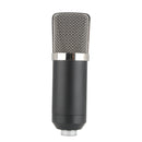 BM-700 Desk-mounted Studio Broadcasting Record Condenser Microphone (Black)