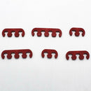 Red Spark Plug Wire Cable Dividers 7mm 8mm 9mm Universal Fit For Chevy Ford  New
