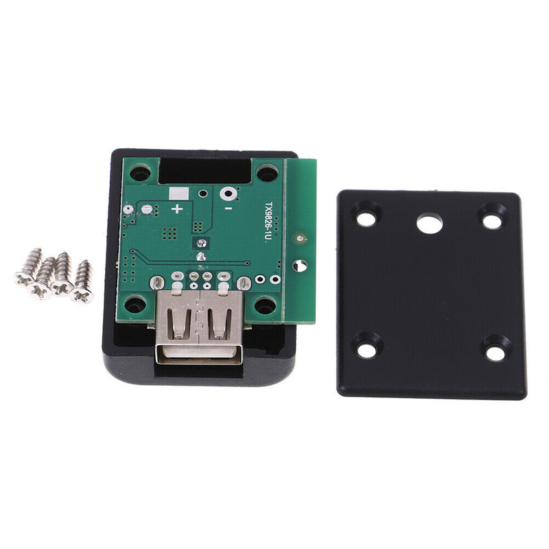 1Set DC-DC 4.5-20V 12V step down to 5V 2A USB solar panel charging controller Gn