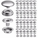 50 Sets 200 Grains Metal Fastener Snap Press Stud Cap Button Marine Boat Canvas