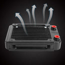 120mm Computer Water Cooling Radiator Cooler 10 Tubes CPU Heat Sink Exchanger