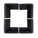 4pcs Child Baby Safety Desk Table Edge Cover Guard Corner Protector Cushion B9S8