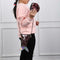 3pcs/set Shining Sequin School Backpack Women Rabbit Ear Purse Bags (Multi)