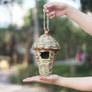 2X(Bird House,Winter Bird House For Outside Hanging,Grass Hand Woven Bird N