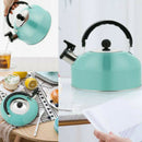 Stainless Steel Whistling Kettle 3L Stove Top Hob KitchenwareB_kz