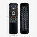 X6 2.4G Backlight Air Mouse Keyboard Remote Control For Android Smart TV BOEBME