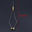 Fishing Hook Tier Tying Tool 11cm Tippet Clip Knot Binding Line Knotter Device