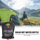 Portable Foldable Outdoor Solar Energy Heated Water Storage Bag for Camping