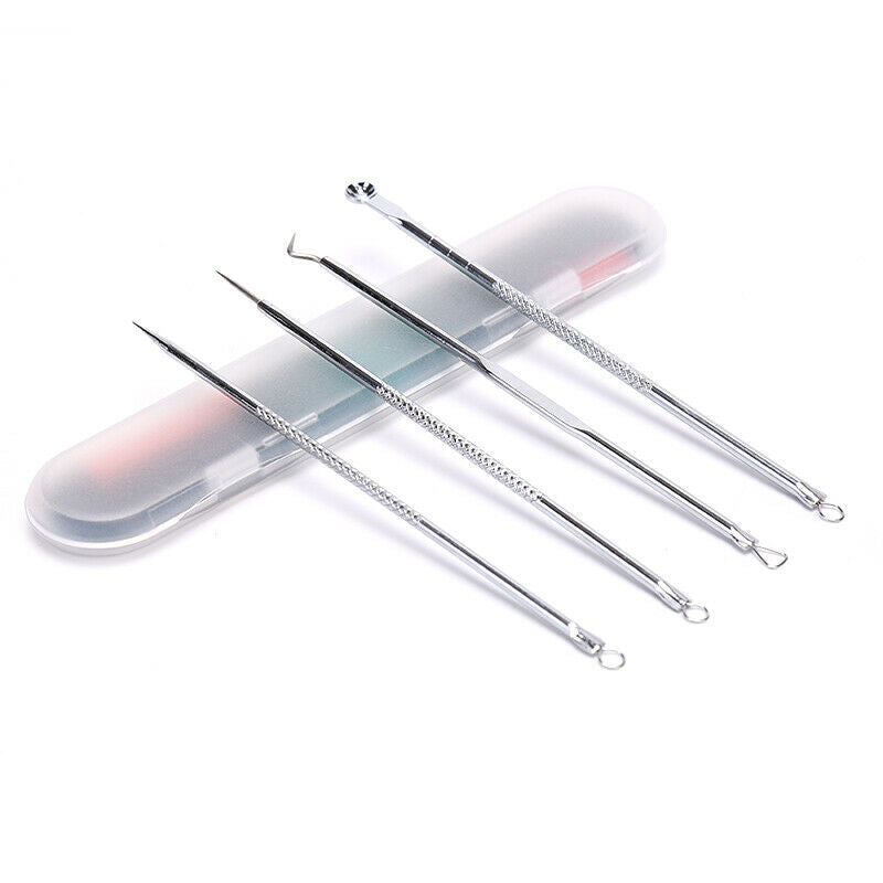 Tools Kit Acne Extractor Remover Blackhead Pimple Needles Blemish Treatments Bj