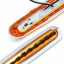 2Pcs 9 Led Side Marker Lights Tail Lamp Car Truck Trailer Rear Lights Parki M9A5