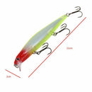 1PCS Minnow Fishing Lure 11CM 13G Pesca Hooks fish Wobbler Tackle Crankbait