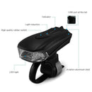 400 Lumen Smart Road Bike Front Light USB Induction Flashlight For Bicycle  N6K5