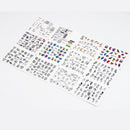 Abstract Art Design Mixed DIY Nail Art Water Transfer Stickers Decals Manicure