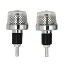 2Pcs LED Motorcycle Handle Bar End Turn Signal Light  Indicator Flasher Lamp