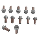 12 x Steel Rotor Bolt Kit, M6x13mm Brake Disc Screws for 50cc-550cc ATV Dirt