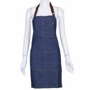 Aprons Cowboy Simple Antifouling Uniform Unisex Denim Aprons for Women Men' N4Y6