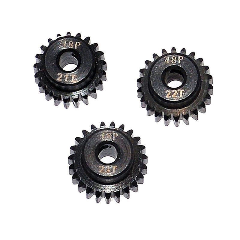 3pcs Gears Motor Gears Without Steel Brush [21T 22T 23T] 48DP RC Car