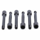 6 Pcs Brass Electric Guitar Tremolo Bridge Saddle Clamp Lock string Screw/S L5R5