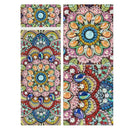 DIY Mandala Special Shaped Diamond Painting 2 Grids Students Pencil Box
