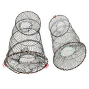 2 Pieces Fishing Net Crab Cage Cast Dip Cage Fish Crawdad Shrimp Crayfish