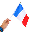 12pcs French Hand Waving Flags National Flag Of France  Olympic NEW